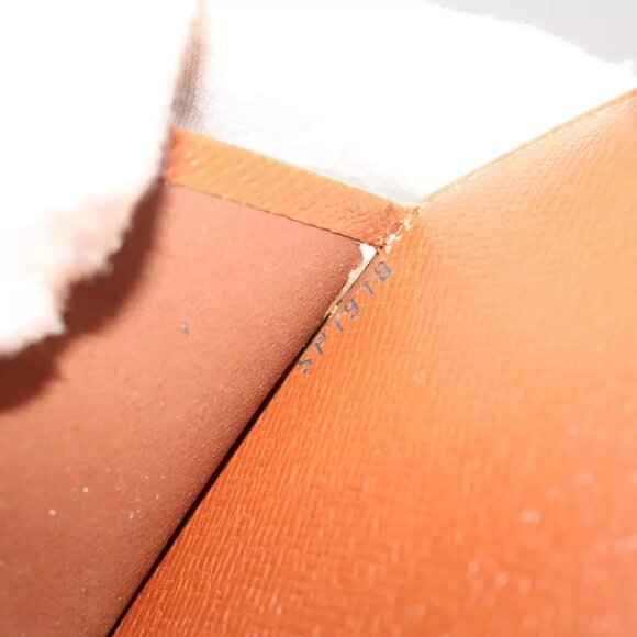 LOUIS VUITTON Epi Agenda MM Day Planner Cover Brown R20043 LV Auth 54212 - Picture 10 of 11